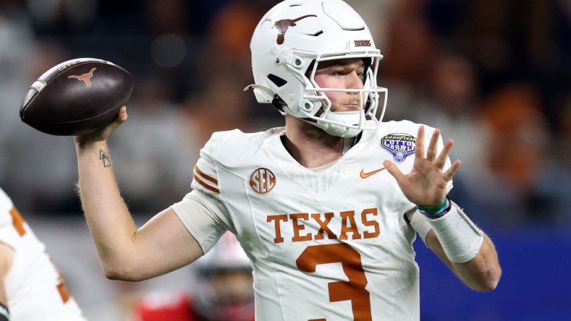 Quinn Ewers Declares For 2025 NFL Draft— Can Texas QB