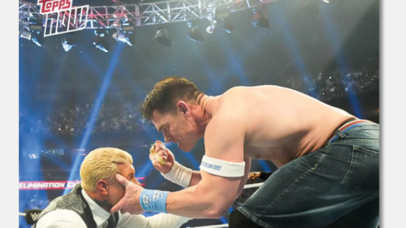 Topps Releases John Cena Heel Turn Trading Card by Surprise