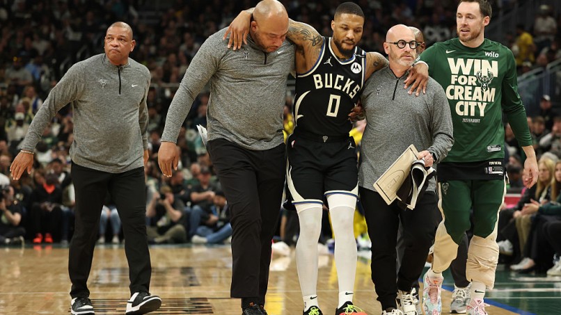 Milwaukee Bucks Injury Report: Damian Lillard Out For Playoffs Due