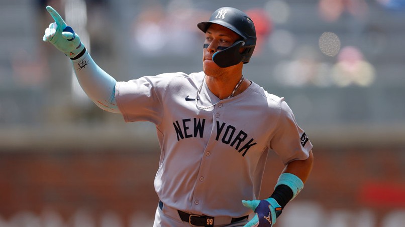 Aaron Judge Ties A-Rod on Yankees' All-Time Home Run List