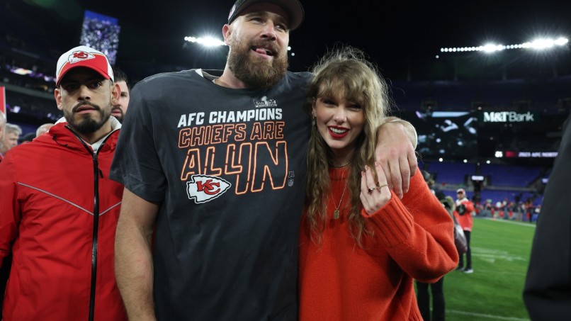 Travis Kelce and Taylor Swift