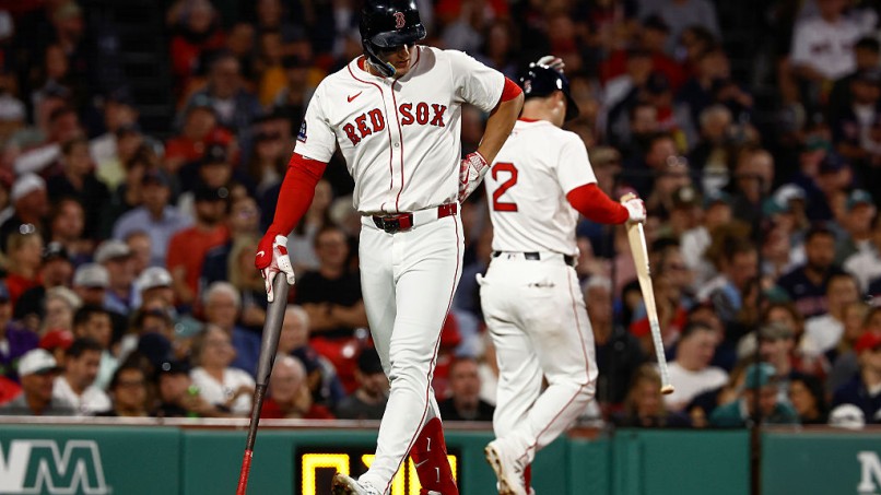 Red Sox Rookie Roman Anthony Sustains Back Injury vs. Guardians
