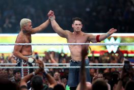 Cody Rhodes and John Cena