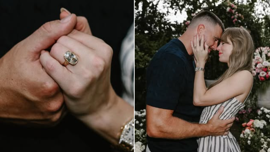 Taylor Swift And Travis Kelce Engagement Ring