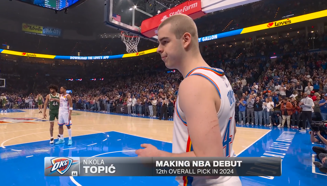 NBA Followers Have a good time Nikola Topic’s Emotional OKC Debut After Overcoming Most cancers