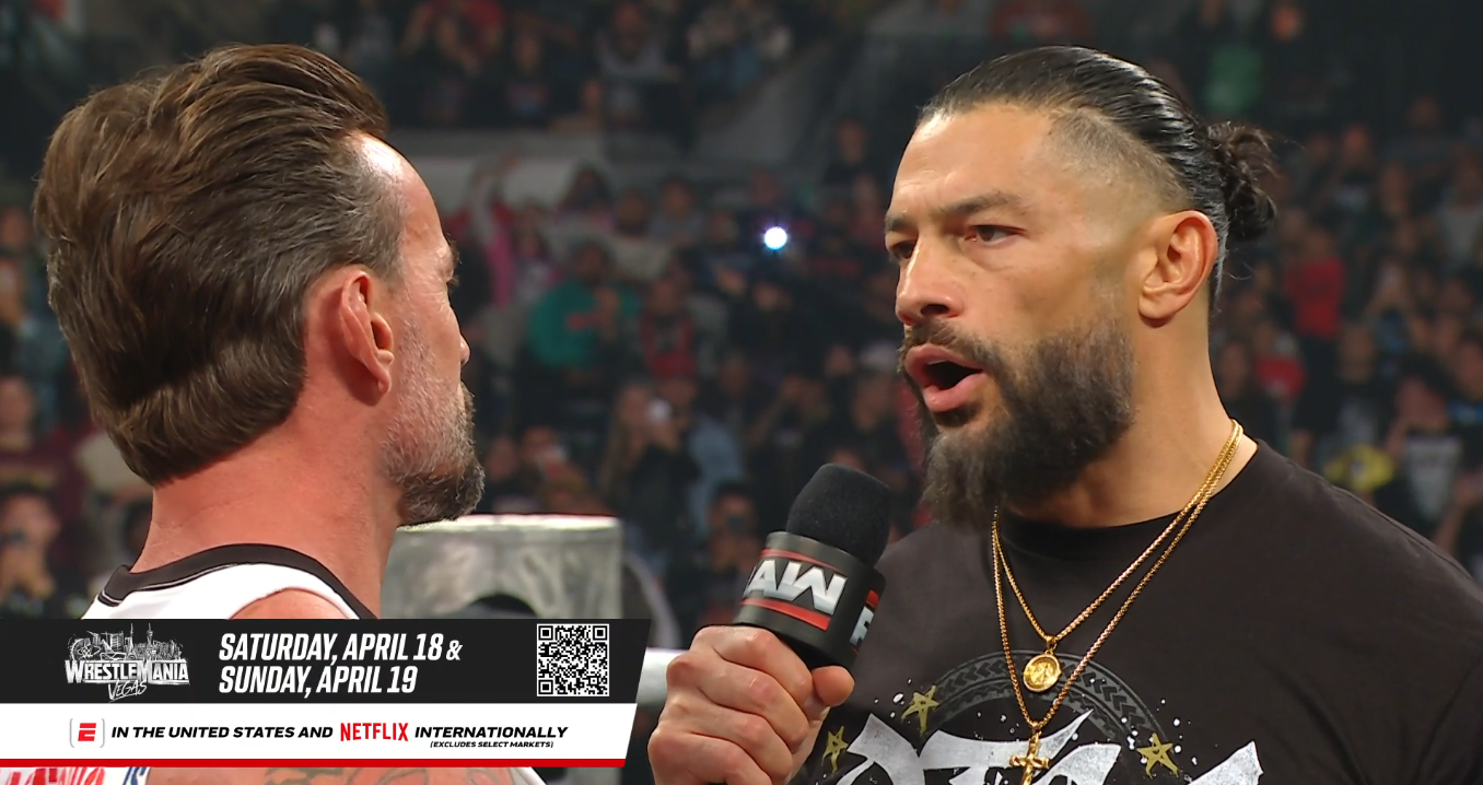 Roman Reigns Returns to RAW, Confronts CM Punk in Fiery San Antonio Showdown