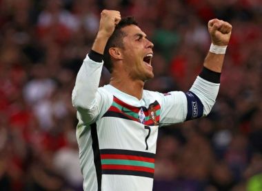 Cristiano Ronaldo now has a record 11 European Championship goals after his brace in Portugal's 3-0 win over Hungary