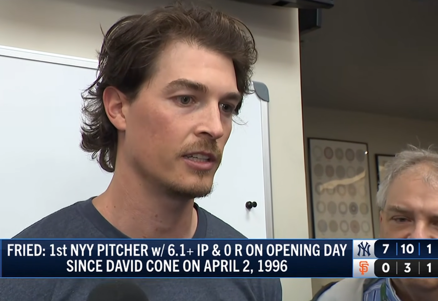 Yankees Dominate Giants 7-0 on Opening Day 2026 as Max Fried Shines in Season Debut