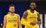 Steph Curry, LeBron James, NBA All-Star 2021
