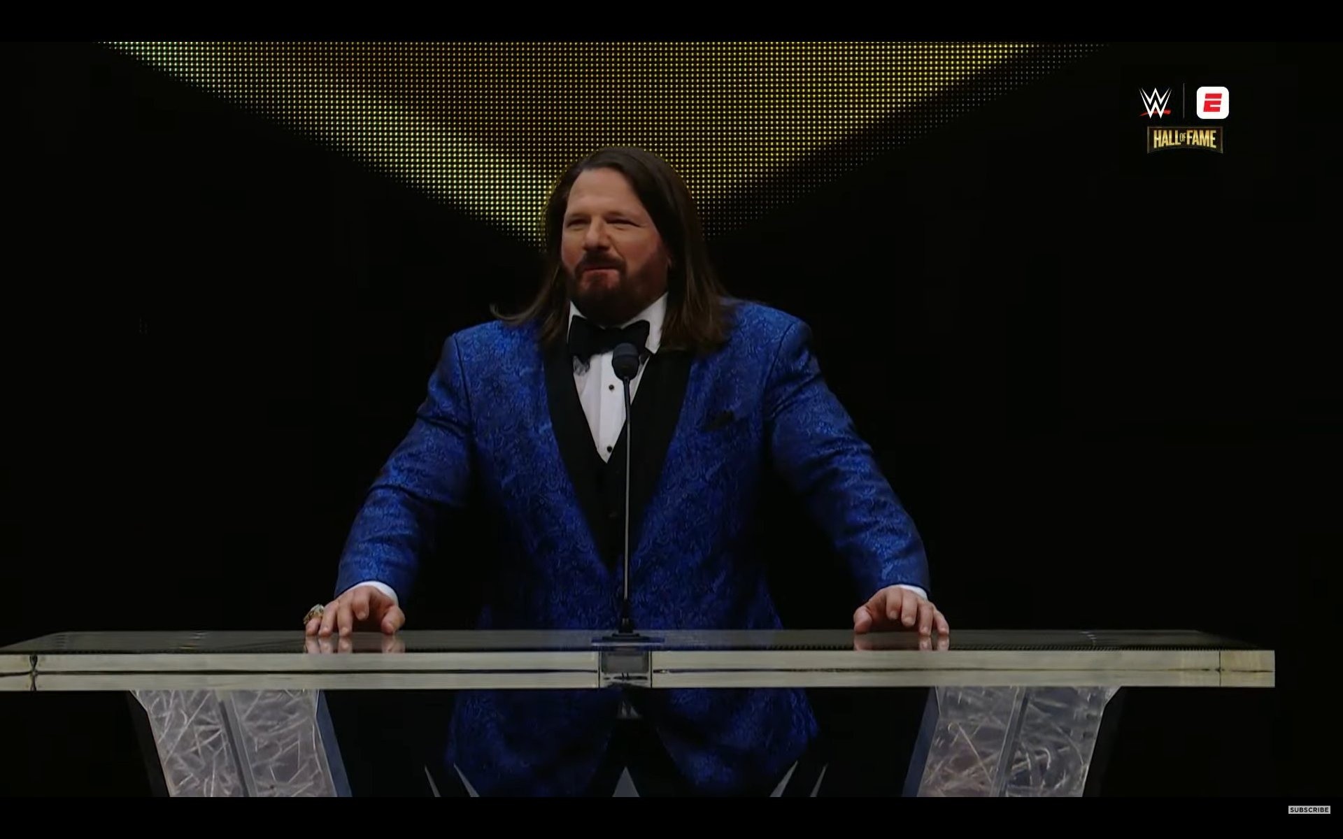 AJ Styles, Stephanie McMahon Take Their Rightful Place within the WWE Hall of Fame