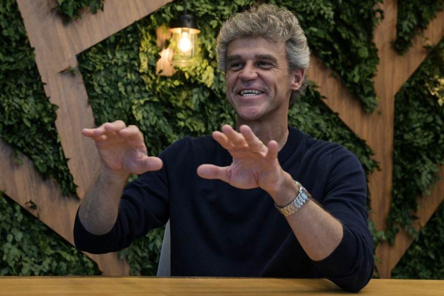 Brazilian former tennis player Gustavo Kuerten