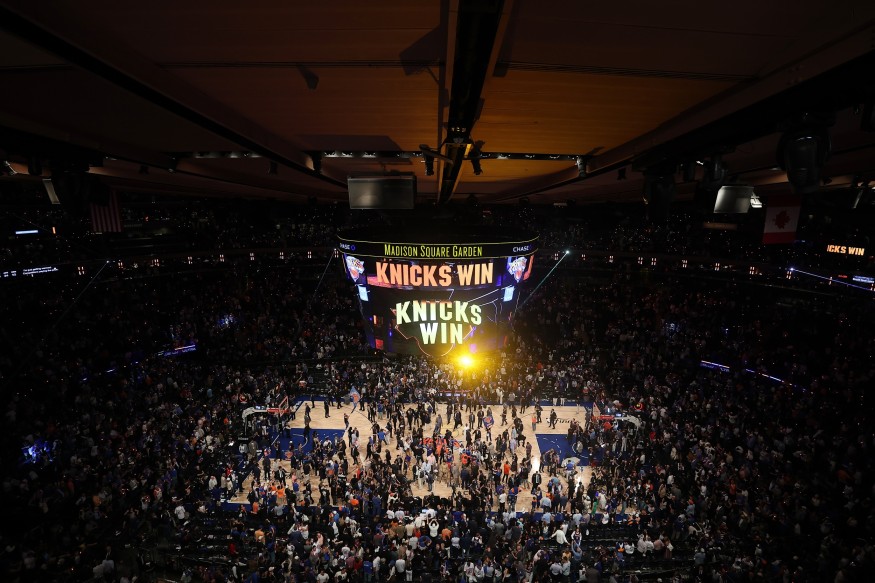 A general view inside Madison Square Garden