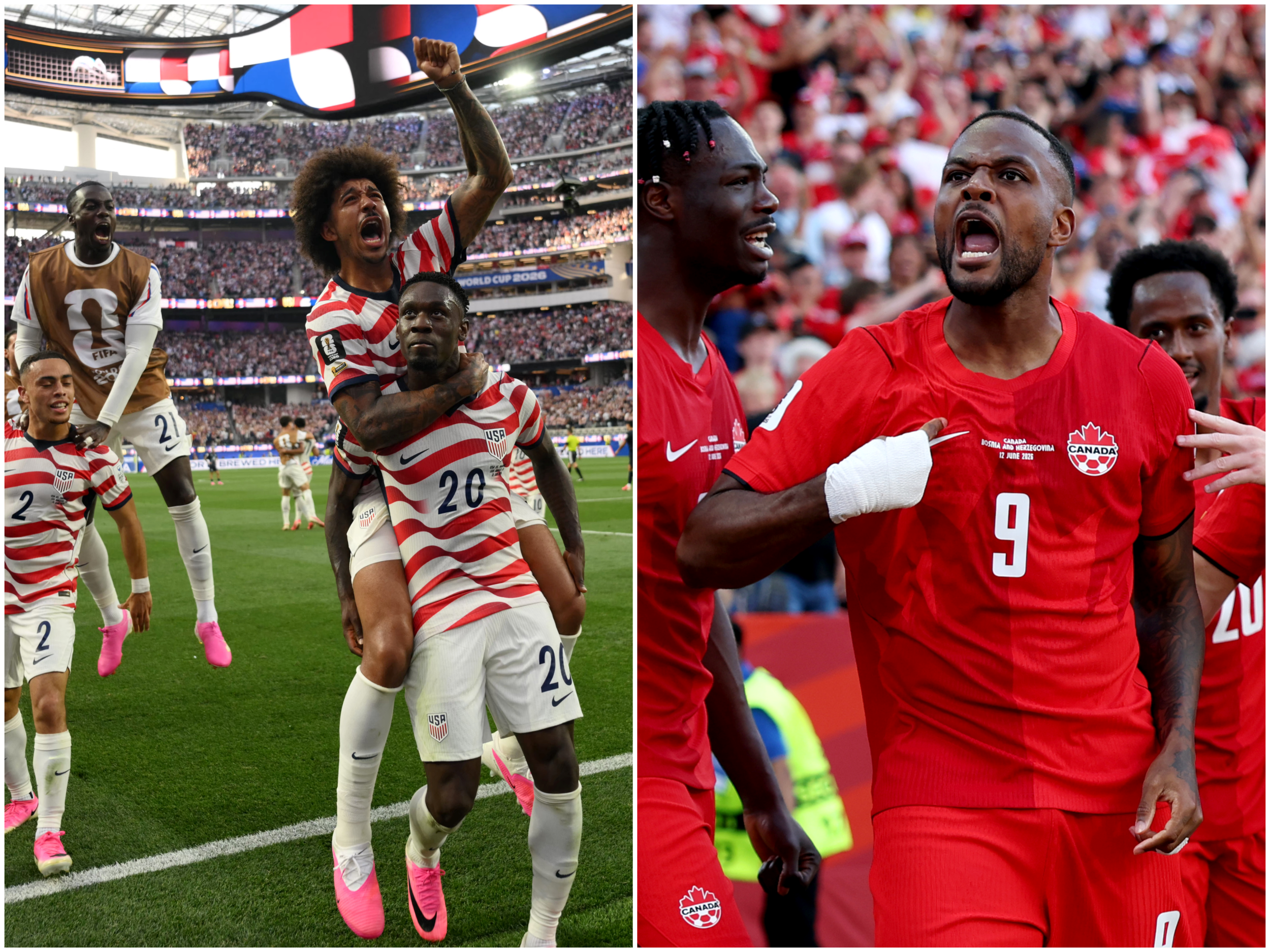 USA Rout Paraguay 4-1, Canada Battle Again for Historic Level vs. Bosnia and Herzegovina