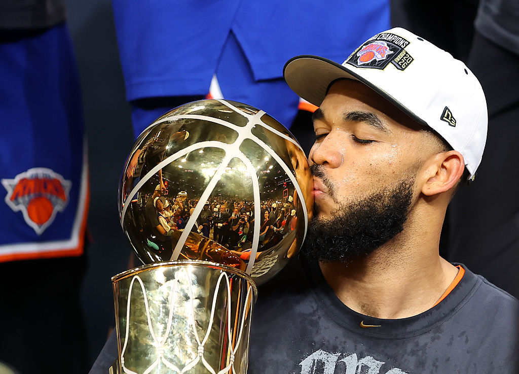 Karl-Anthony Towns Says Fiancée Jordyn Woods Was Sad About Knicks’ ‘Intercourse Ban’ Joke