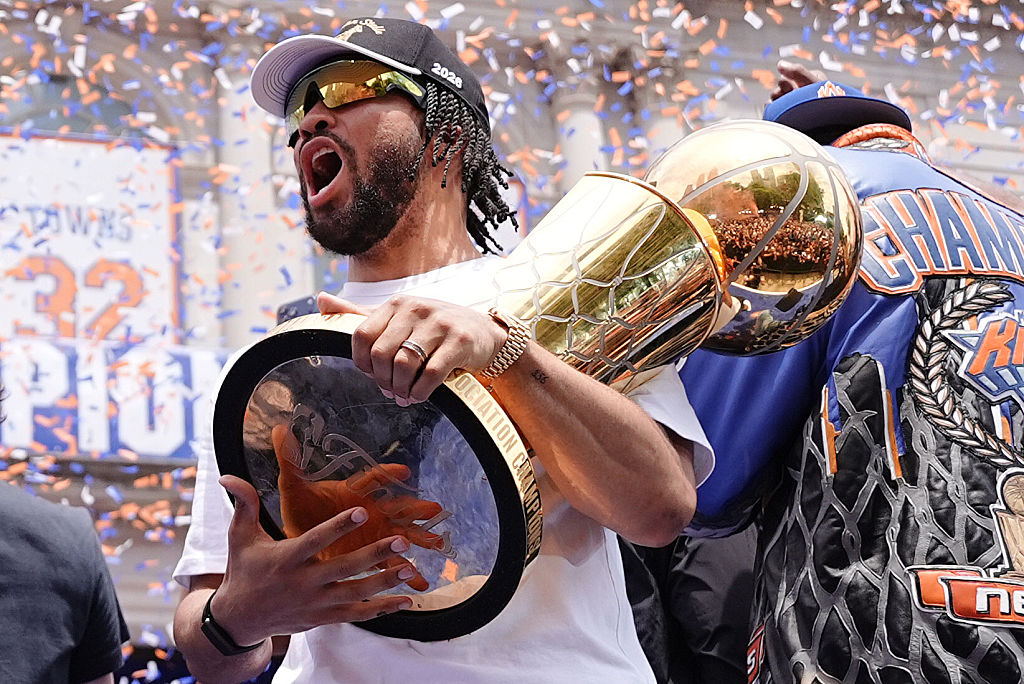 Jalen Brunson Sends Robust Message to Critics During Knicks Championship Parade