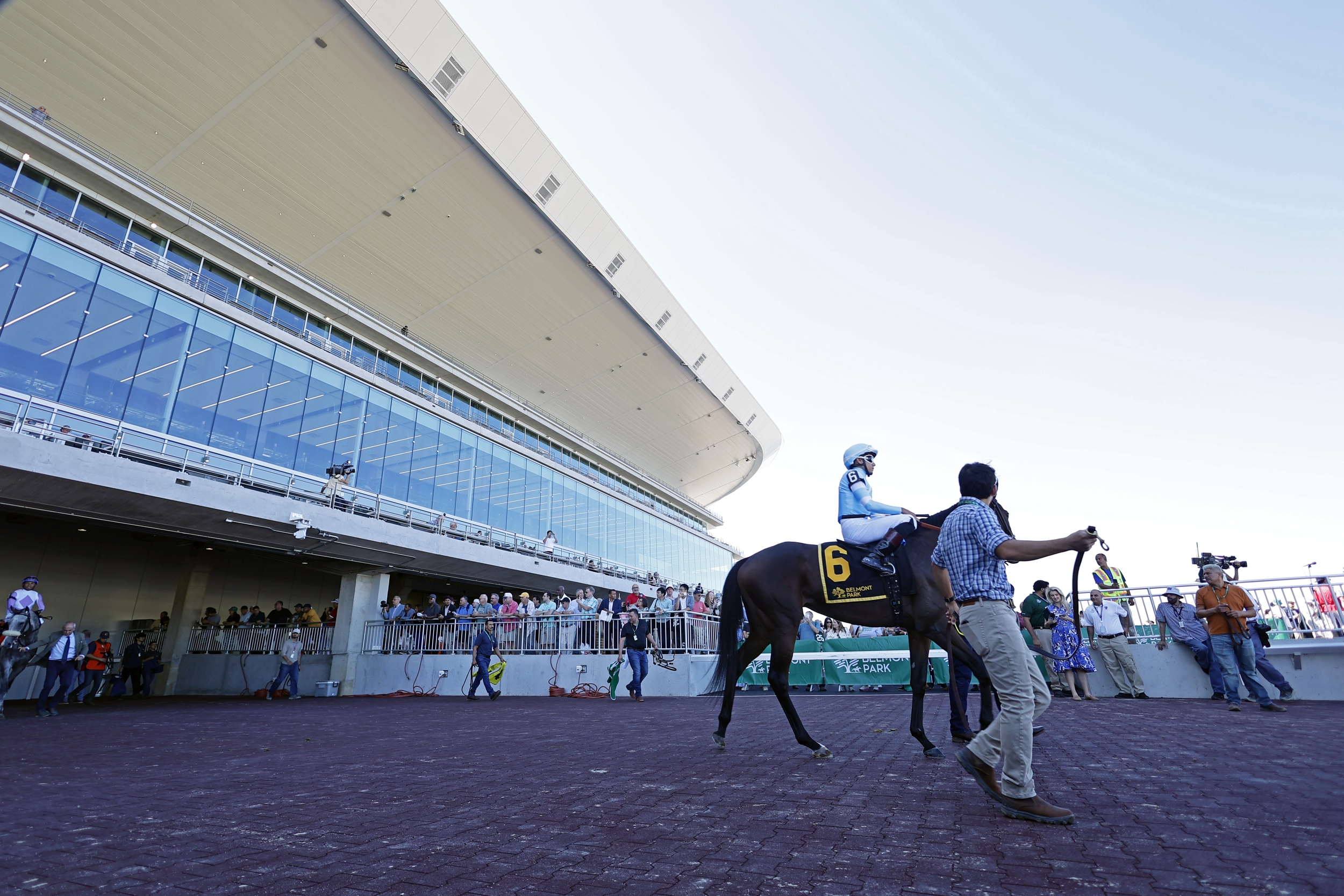 Belmont Park Reopens With  Million Jockey Club Gold Cup After 5 Million Rebuild