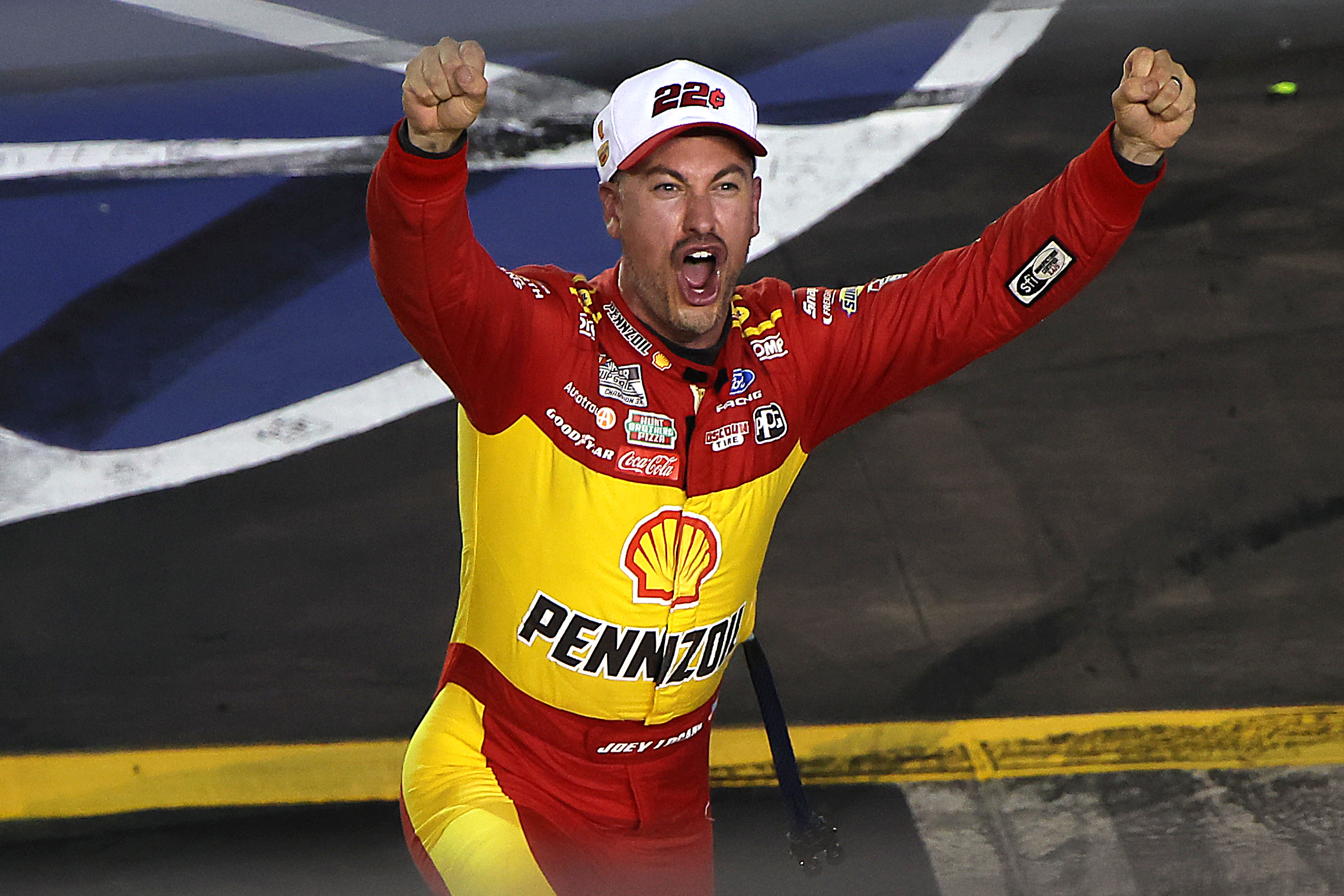Joey Logano Wins Wild Bristol Night Race as Ryan Blaney, Carson Hocevar Combat After Late Crash