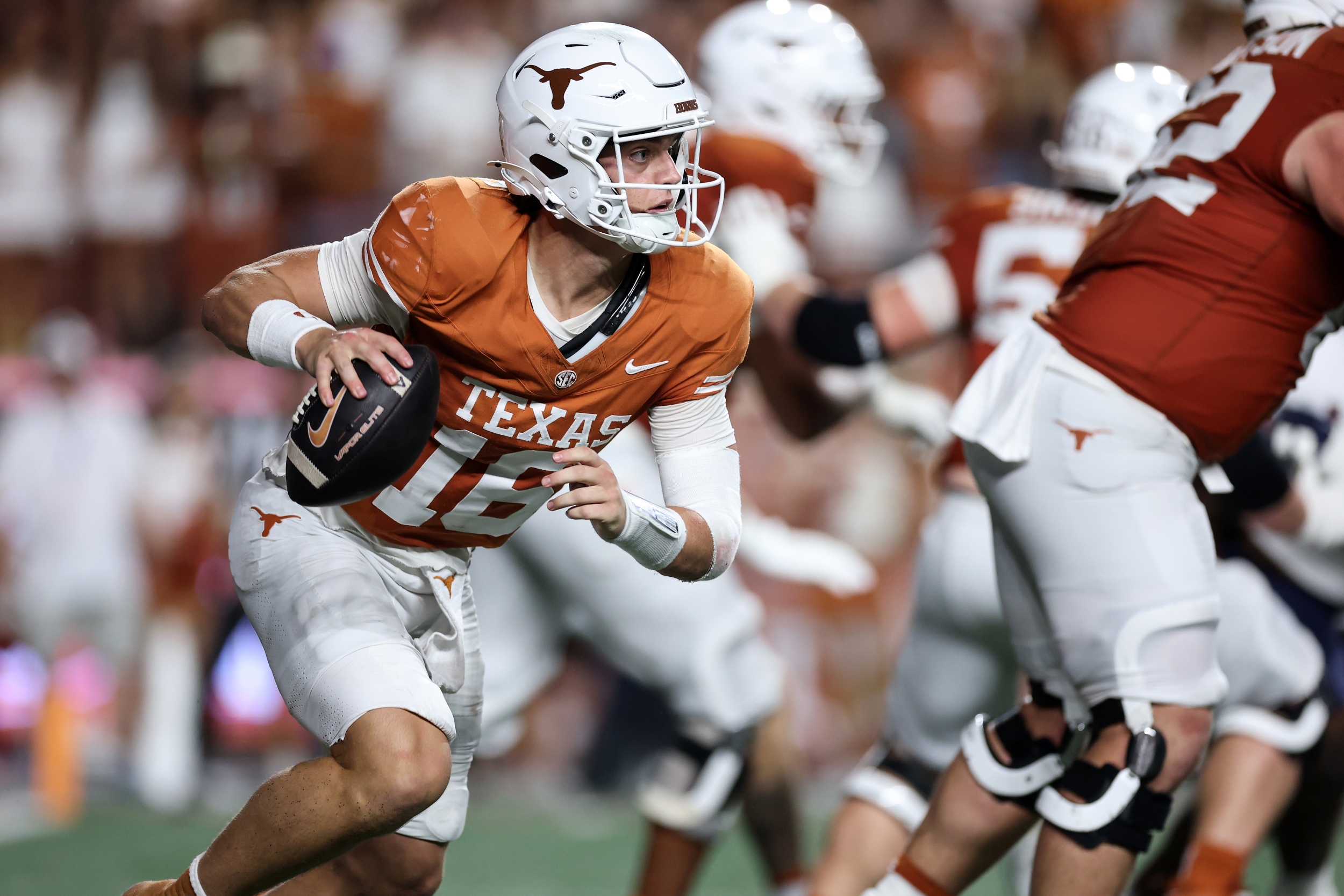 Texas Holds No. 1 as Ole Miss Cracks Top 5 in Newest AP Top 25