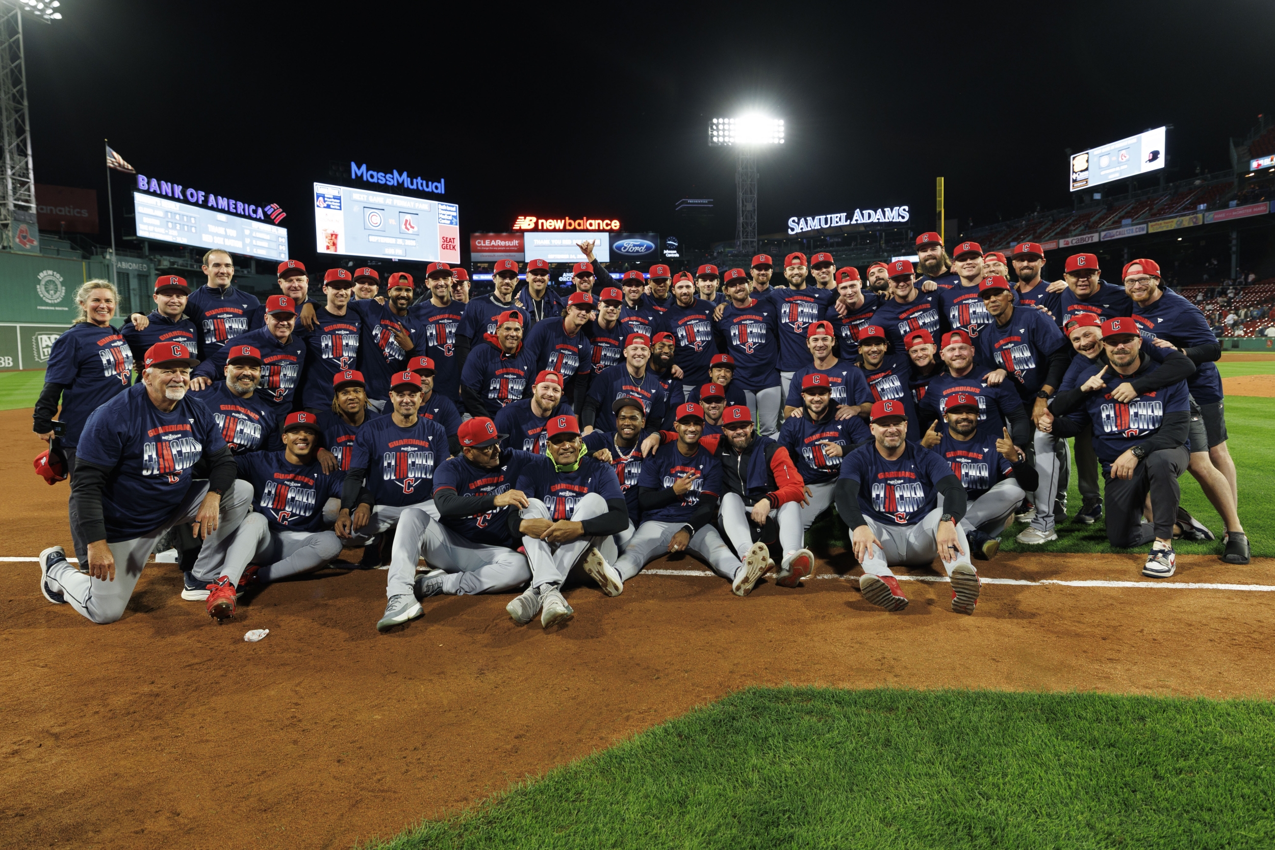 Guardians Clinch Third Straight AL Playoff Berth, Clean Red Sox 1-0 on Martínez Homer