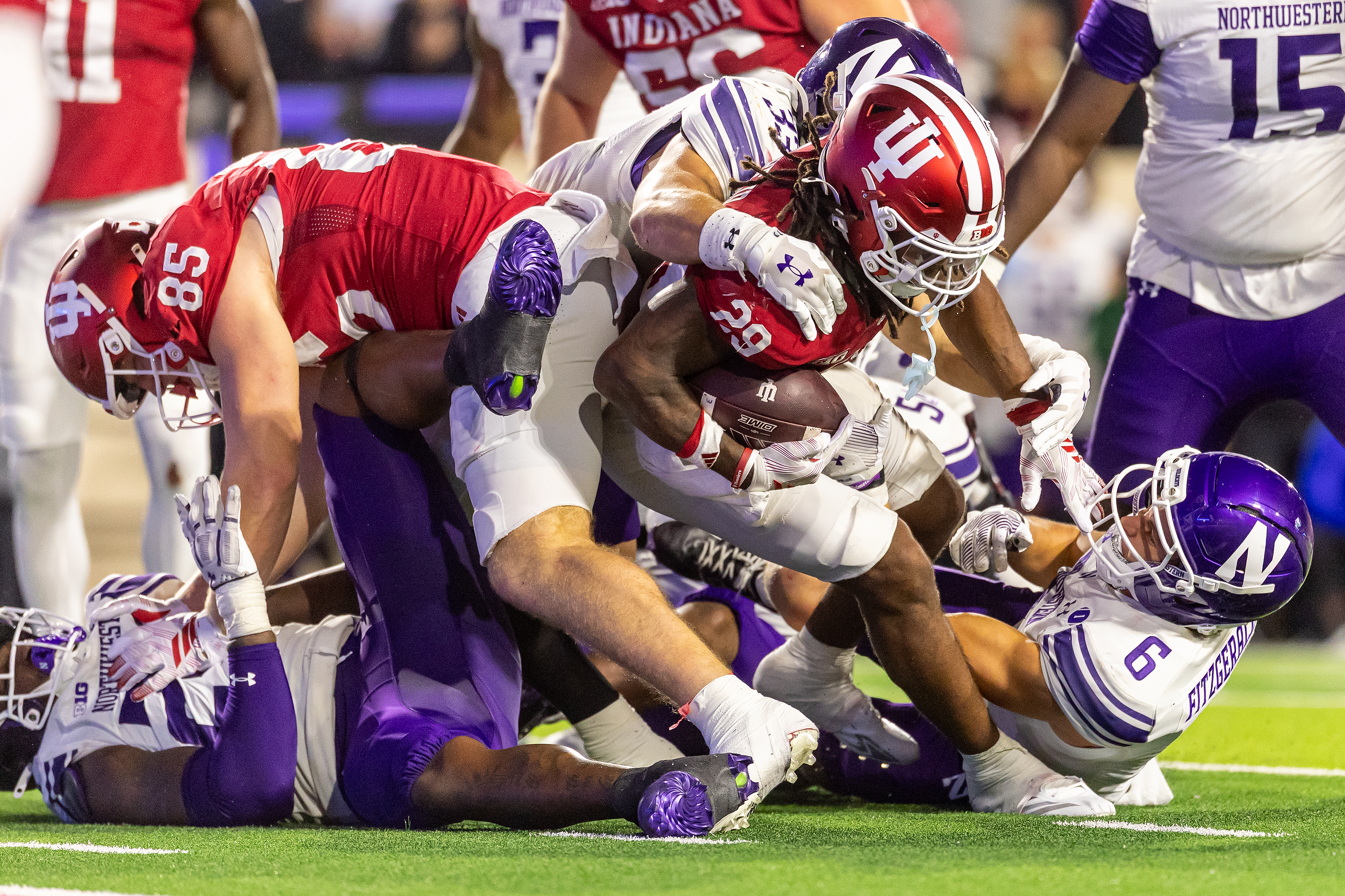 Beebe Rushes for Profession-Excessive 203 Yards as No. 5 Indiana Survives Northwestern 29-23 in Big Ten Opener