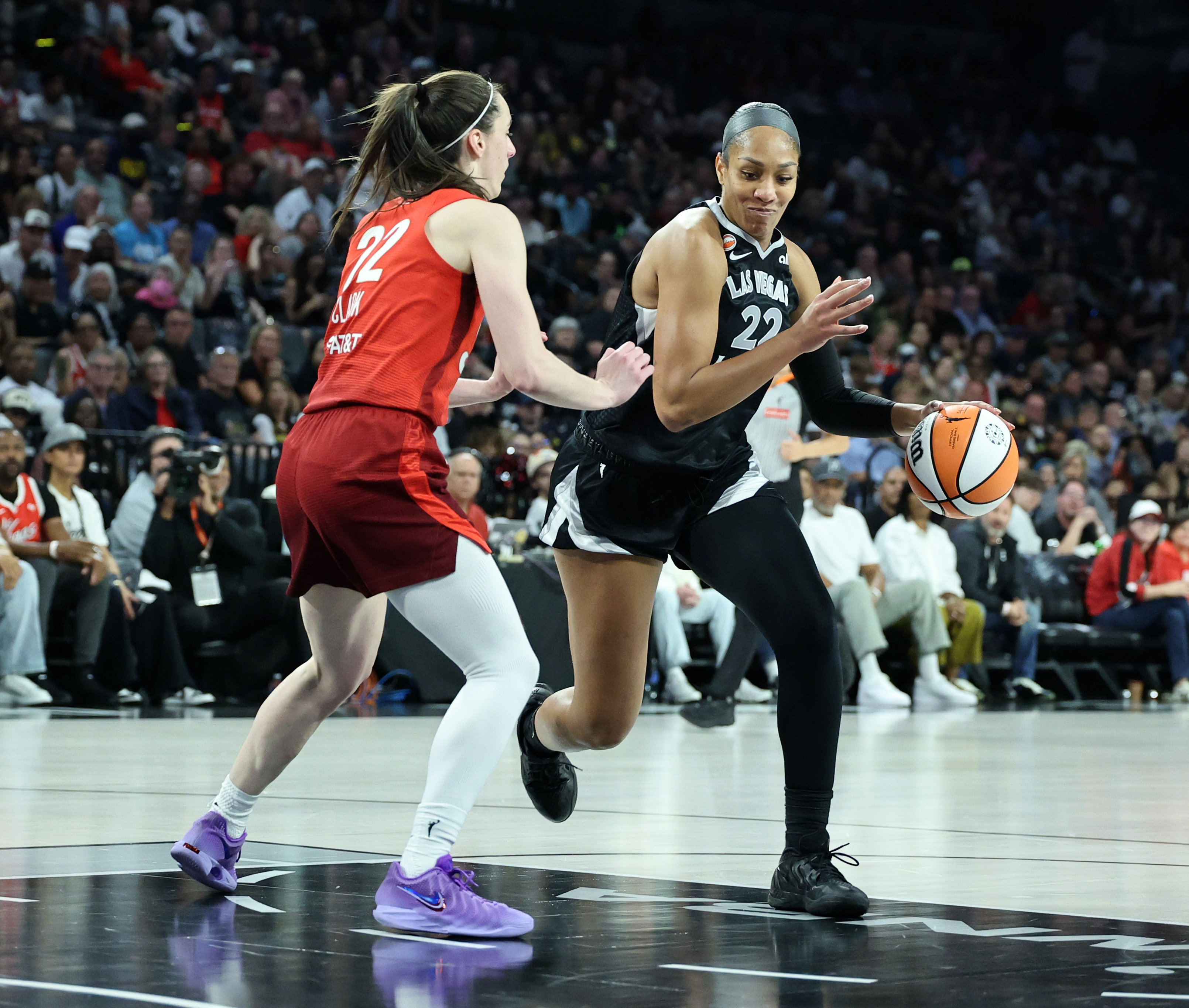 Wilson Scores 36 as Aces Get rid of Fever in Game 3, Advance to WNBA Semifinals