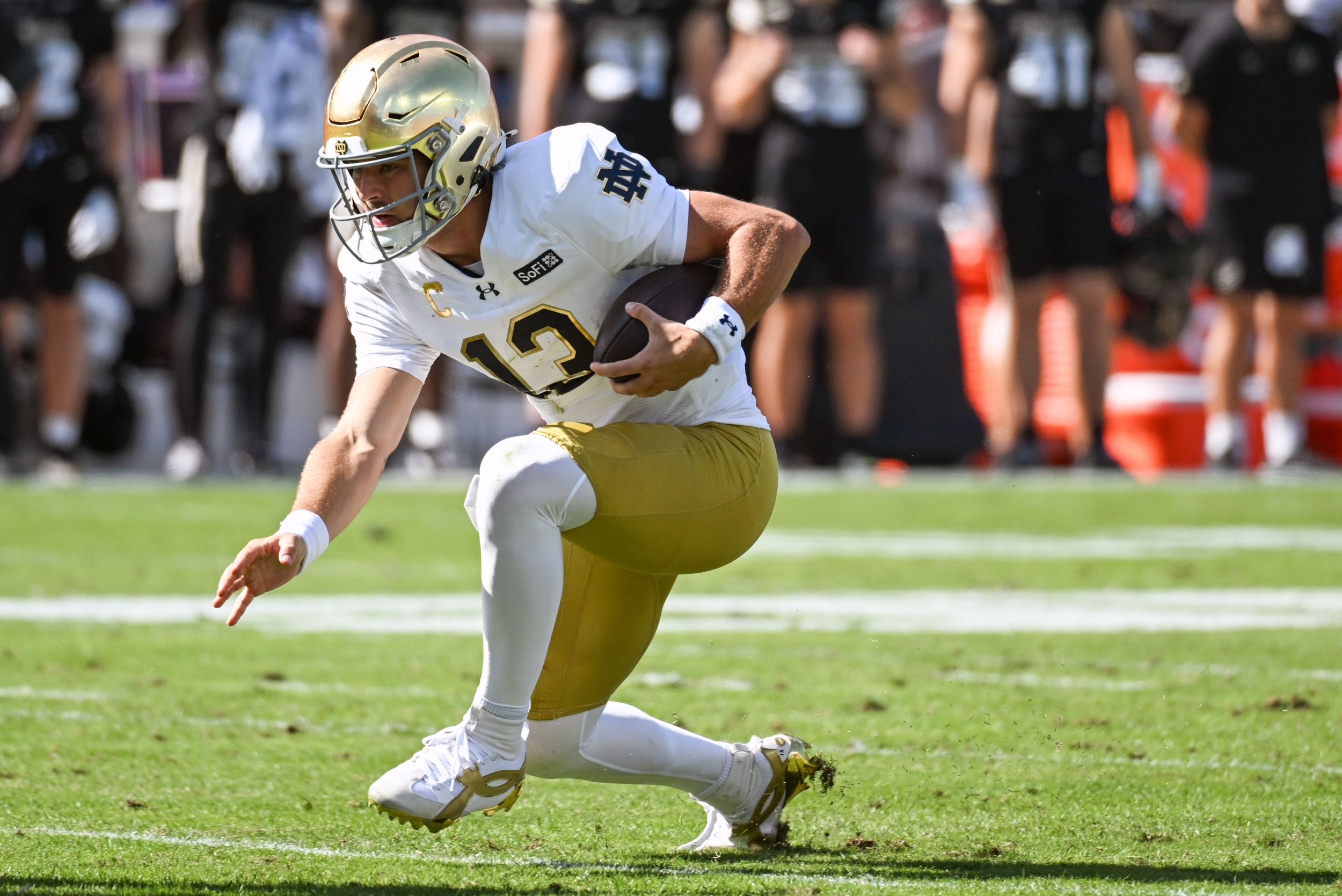 Notre Dame at North Carolina, Miami at Clemson and Pitt at Virginia Tech