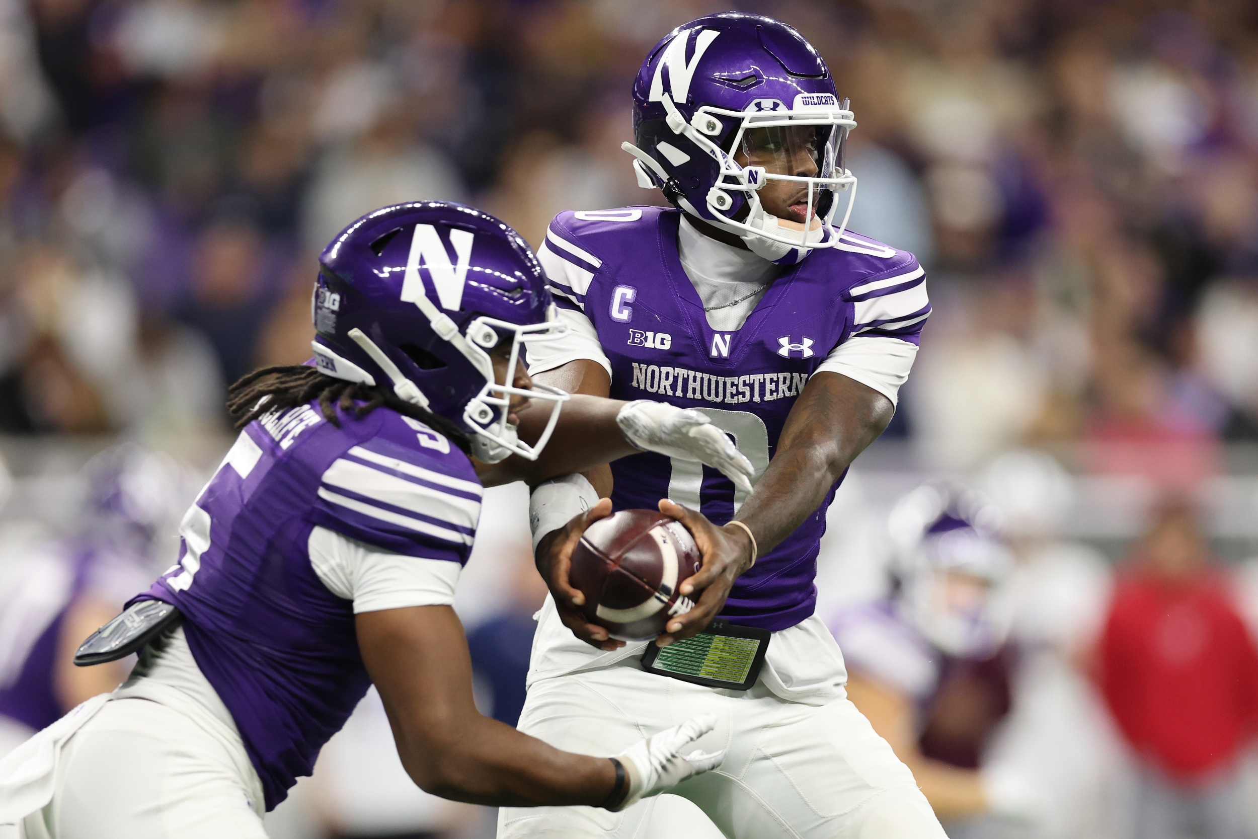 Northwestern Rushes for 413 Yards in 34-13 Win Over Penn State in Ryan Field Opener