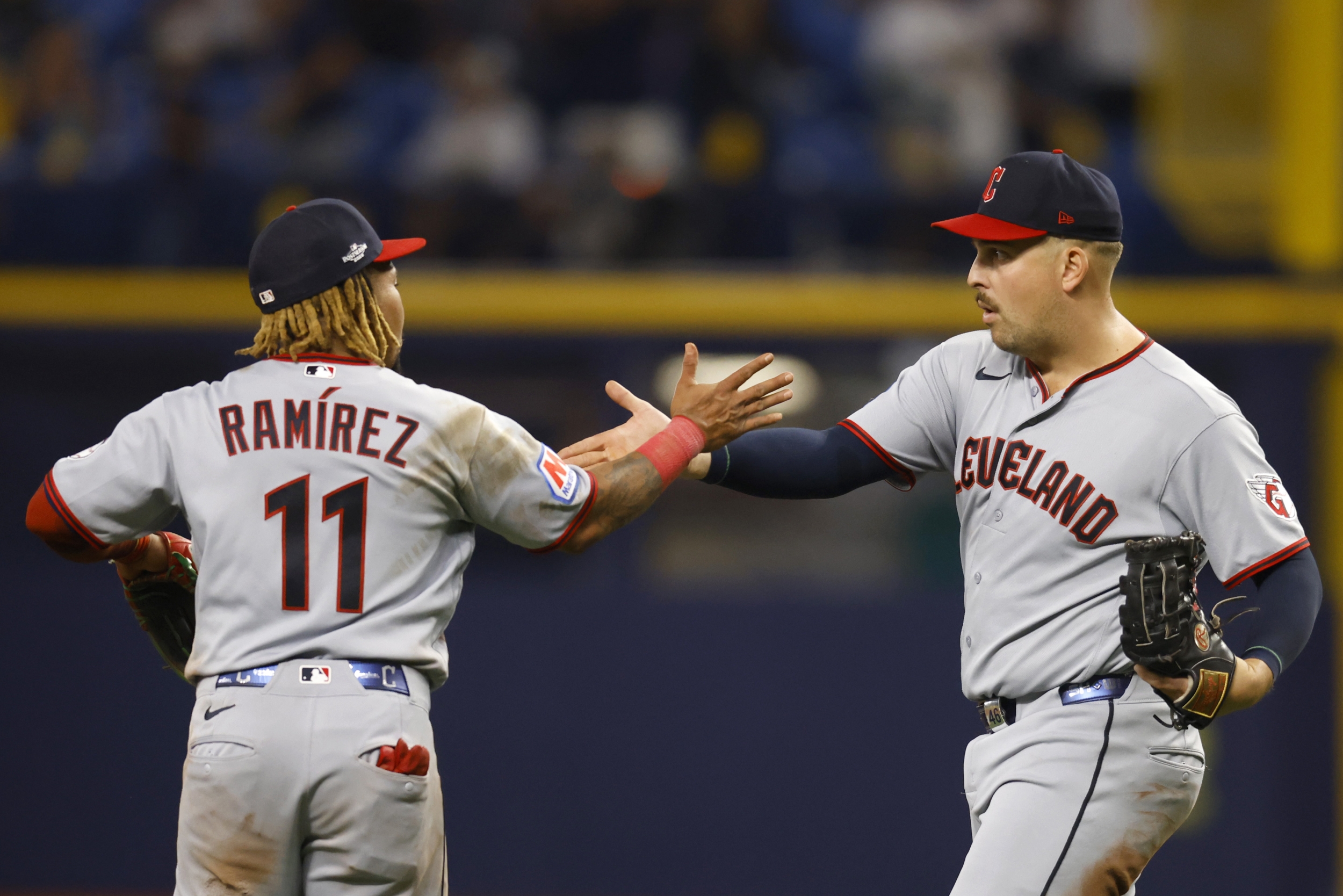 Cleveland Guardians Rally Previous Tampa Bay Rays 7-3 in ALCS Game 1