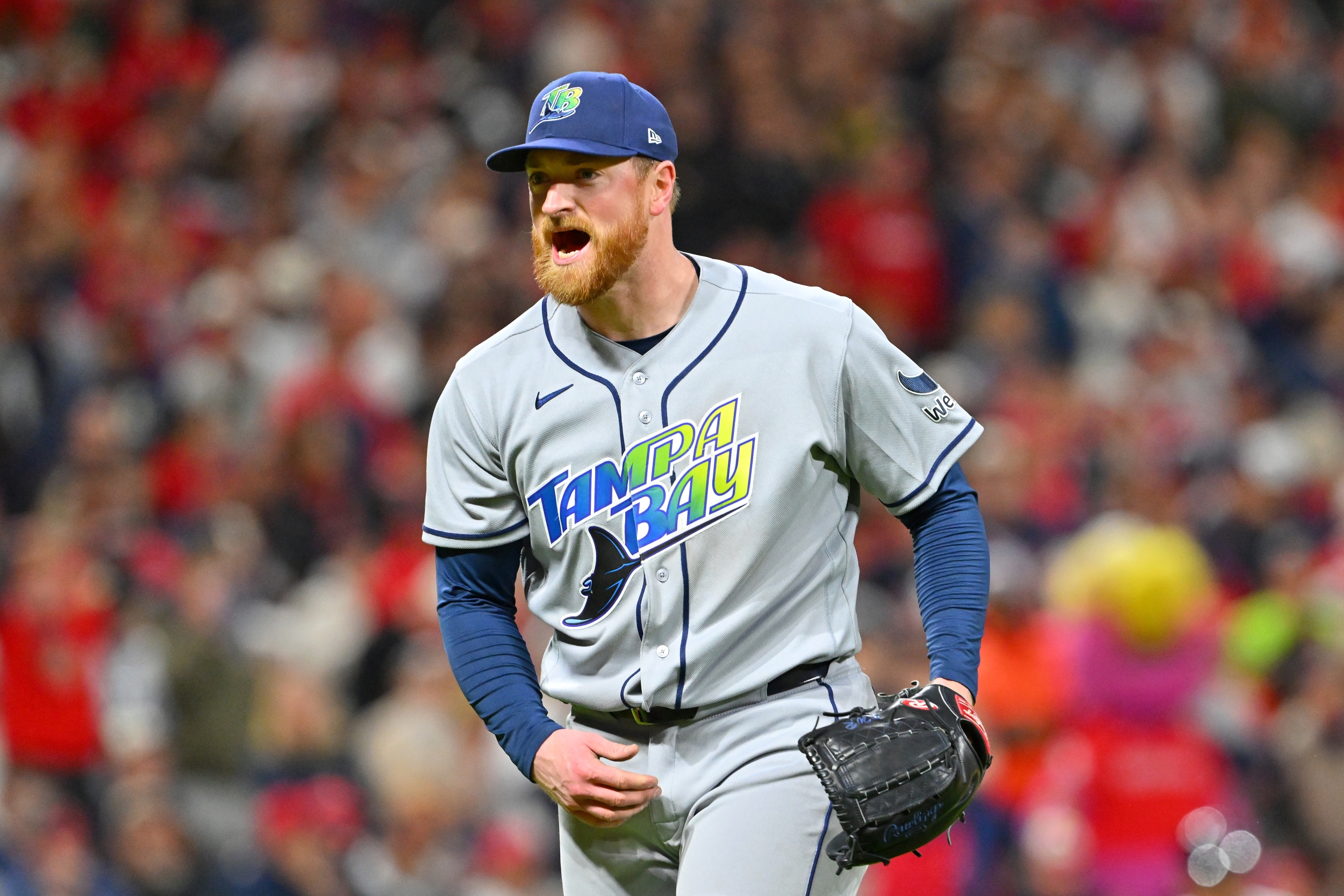 Rasmussen Offers Seven Strong Innings as Rays Beat Guardians, Take 3-2 ALCS Lead