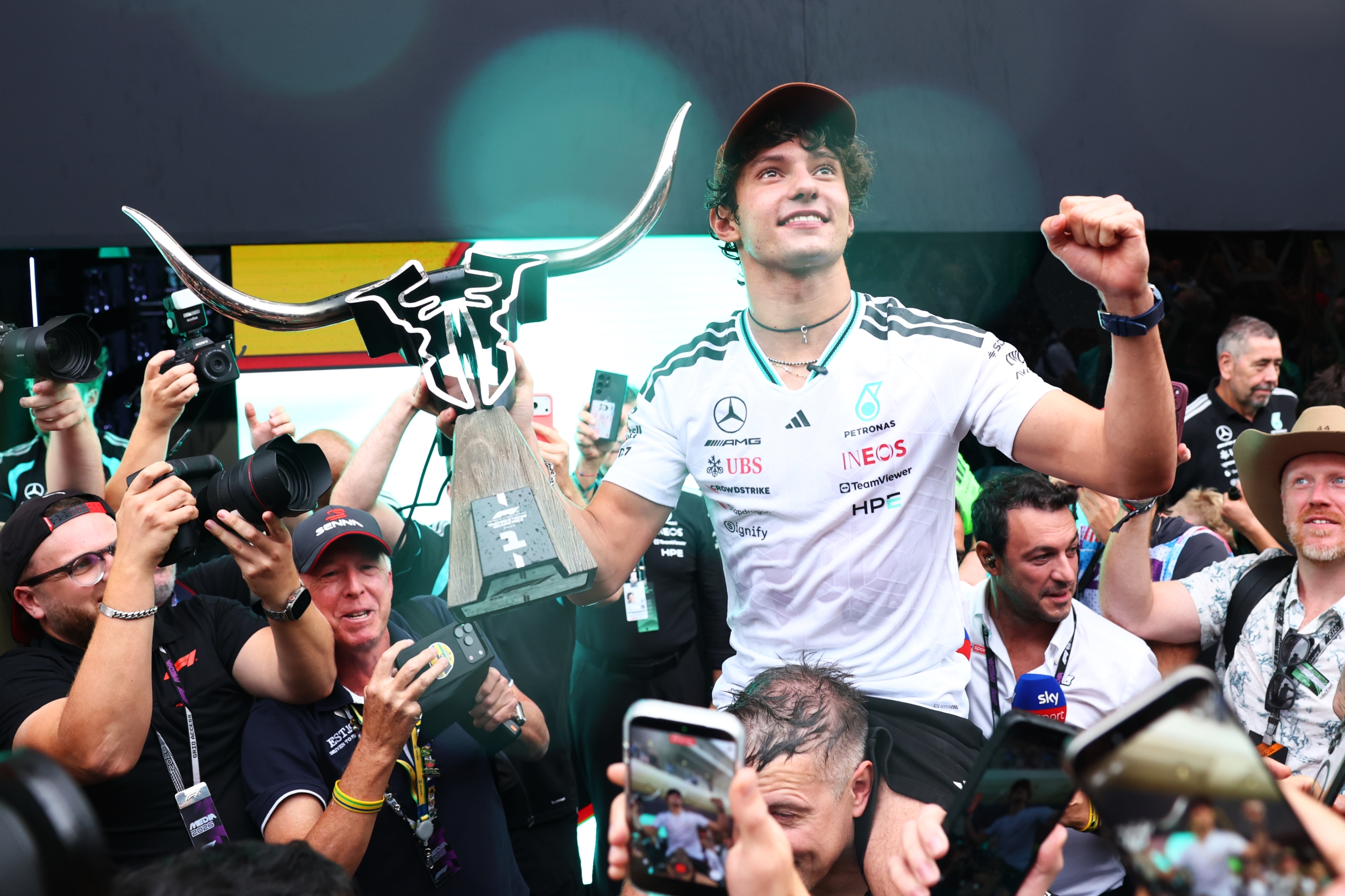 Antonelli Wins Forward of Leclerc, Verstappen
