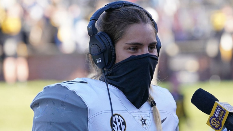 Vanderbilt Goalkeeper Sarah Fuller Writes History as First Woman to Play in Power 5