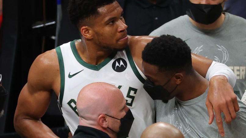 Giannis Antetokounmpo Injury News: Bucks Star Avoids Serious Knee Damage, but is Doubtful for Game 5