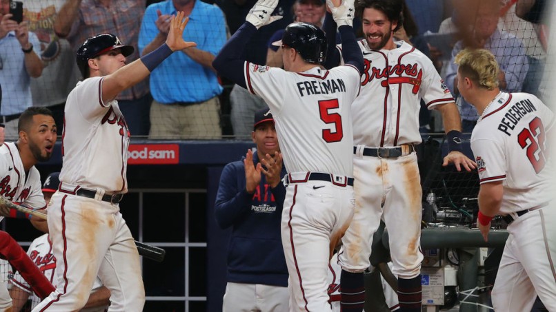Atlanta Braves Advance to NLCS; LA Dodgers Even Series With San Francisco Giants at 2-2