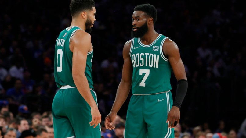 Jaylen Brown and Jayson Tatum Help Boston Celtics Defeat Indiana Pacers in Overtime Classic