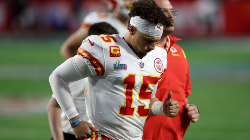Super Bowl MVP Patrick  Mahomes' Facepalms' Limit Change to NFL's 'Thursday Night Football'