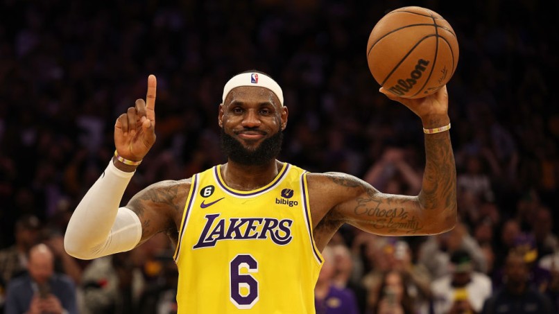 LeBron James - Oklahoma City Thunder v Los Angeles Lakers