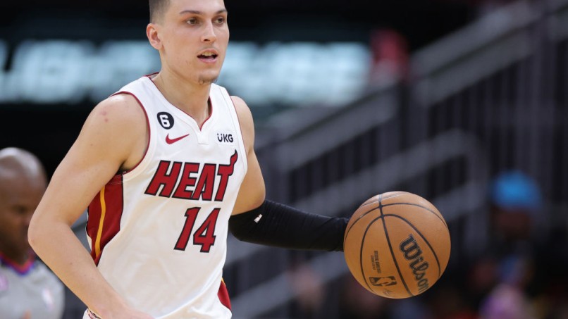 Tyler Herro - Miami Heat v Houston Rockets