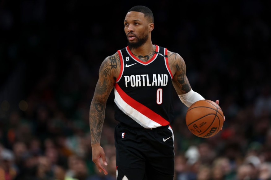 Damian Lillard - Portland Trail Blazers v Boston Celtics