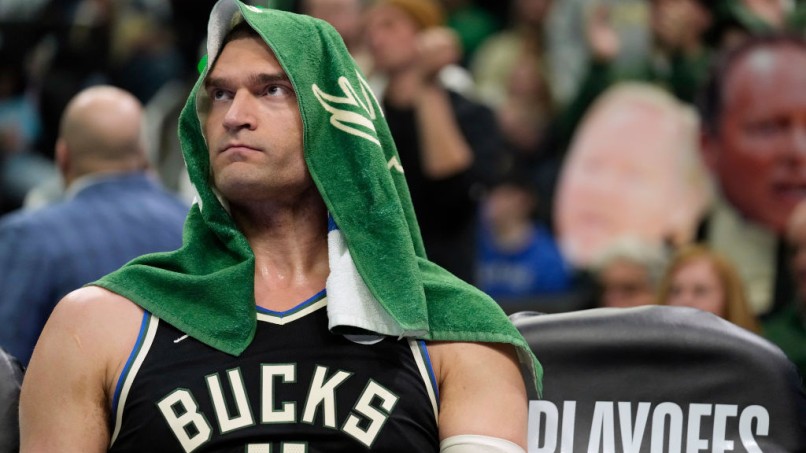 Brook Lopez - Miami Heat v Milwaukee Bucks - Game Two