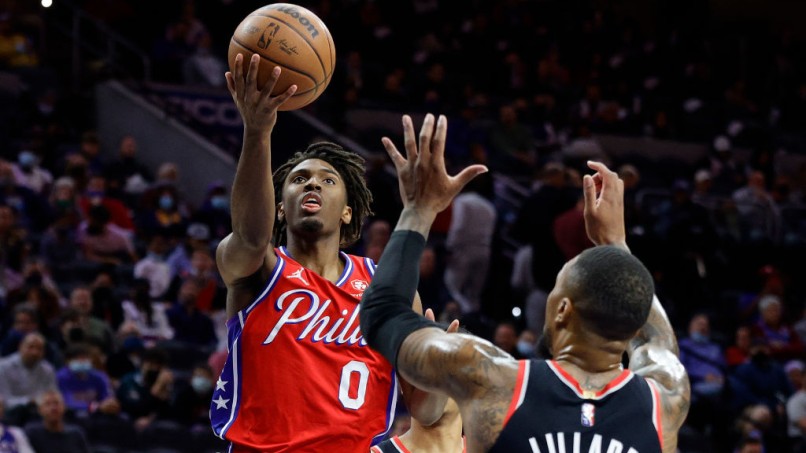 Portland Trail Blazers v Philadelphia 76ers