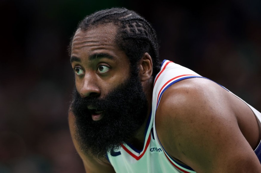 James Harden - Philadelphia 76ers v Boston Celtics - Game Five