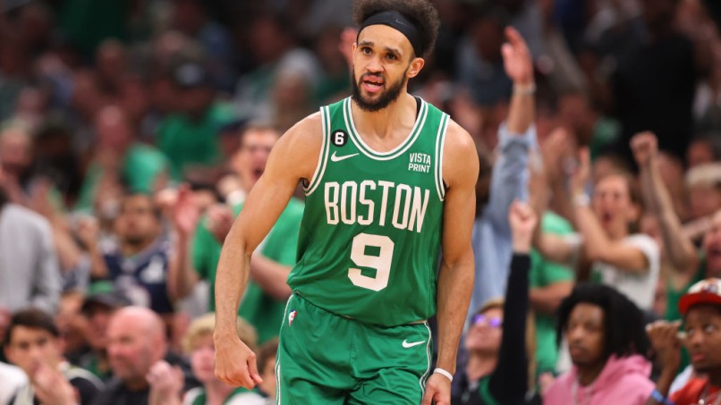 Derrick White - Miami Heat v Boston Celtics - Game Seven