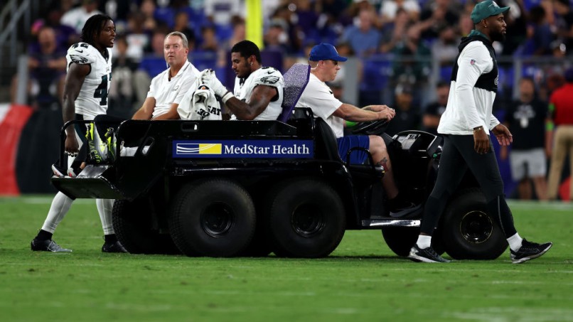 Shaun Bradley - Philadelphia Eagles v Baltimore Ravens