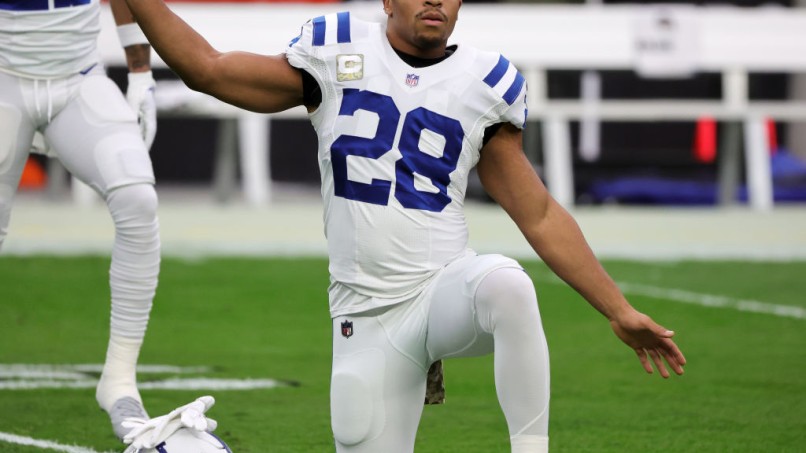Jonathan Taylor of the Indianapolis Colts