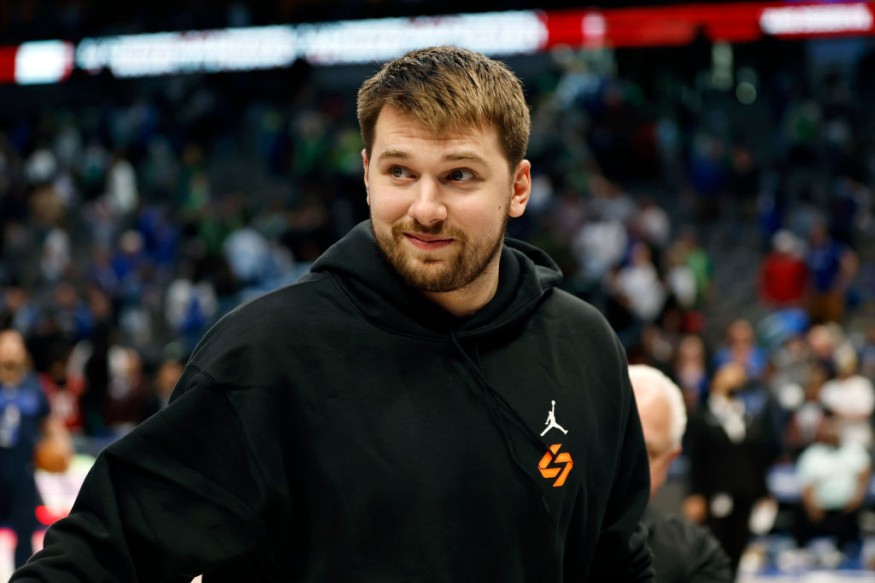 Luka Doncic of the Dallas Mavericks