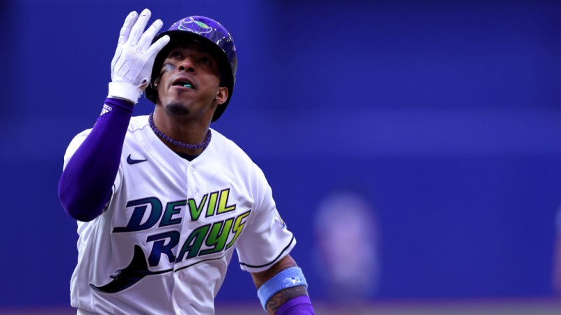 Wander Franco - Atlanta Braves v Tampa Bay Rays