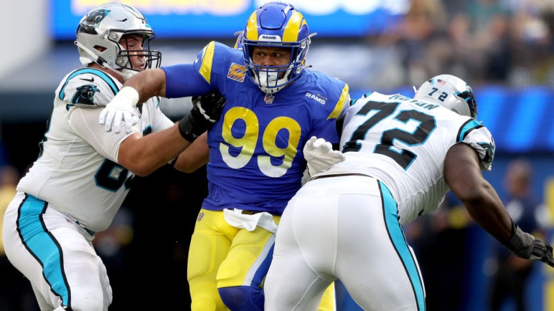 Aaron Donald of the Los Angeles Rams