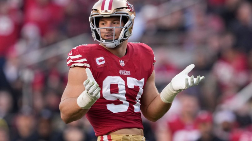 Nick Bosa - Washington Commanders v San Francisco 49ers