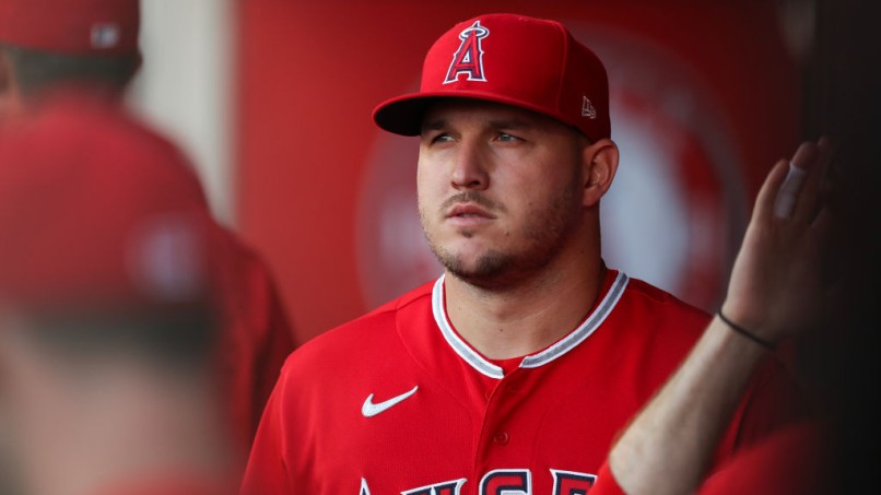 Mike Trout of the Los Angeles Angels