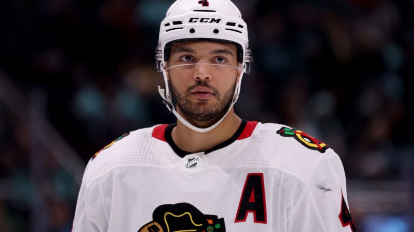 Seth Jones of the Chicago Blackhawks